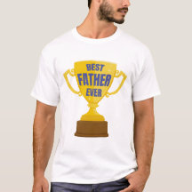 Bester Vater je Retro Trophäe Cup für Vater farben