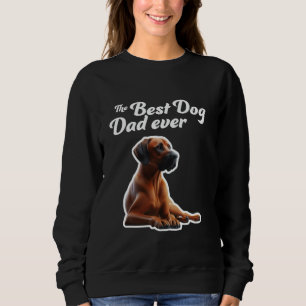 Bester Vater je - Rhodesian Ridgeback Sweatshirt
