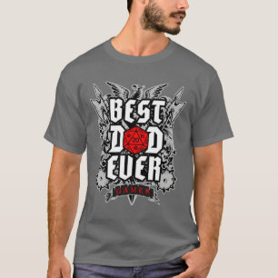 Bester Vater je RPG Fantasy Tabletop Role Play Gam T-Shirt