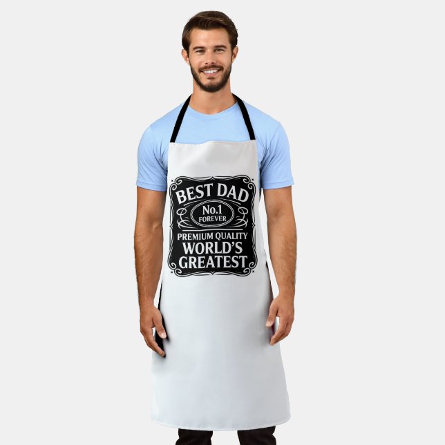 Bester Vater je Schürze (Getragen)