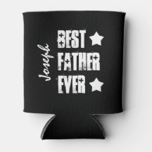Bester VATER je Schwarz-weiß Stars Individuelle Na