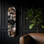 Bester Vater je Script Vatertag FotoCollage Skateboard<br><div class="desc">Feiern Sie den Vatertag mit einem einmaligen Geschenk, das auf Liebe und Erinnerungen reitet. Unser Best Vater jemals Foto Collage Skateboard wurde entwickelt, um 12 Ihrer Lieblings-Fotos zu präsentieren und so eine mutige und persönliche Hommage an die Momente zu schaffen, die am wichtigsten sind. Das Deck präsentiert ein übersichtliches, modernes...</div>