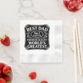 Bester Vater je Serviette