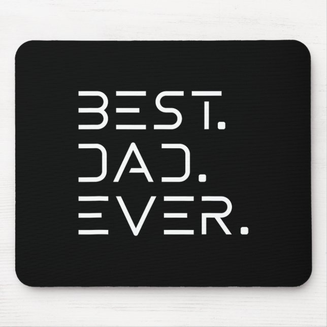 Bester Vater je Shirt Moderner Entwickler-Programm Mousepad (Vorne)
