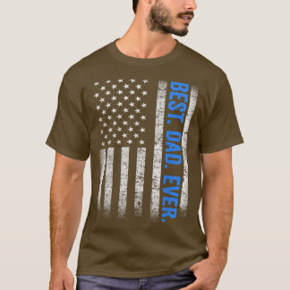 Bester Vater je Shirt US-amerikanische Flagge Gesc