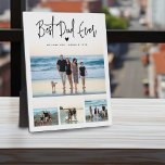 Bester Vater je Skript 4x FotoCollage Fotoplatte<br><div class="desc">Bester Vater je! Erstellen Sie mit dieser einfachen 4-Foto-Vorlage Ihre eigene, ganz besondere Collage-Foto für Papa. Laden Sie einfach vier Ihrer Lieblingsbilder hoch und passen Sie die Nachricht und den Namen/die Namen/n an. Gutes Geschenk für Väter Tag, Geburtstag oder Weihnachten.</div>