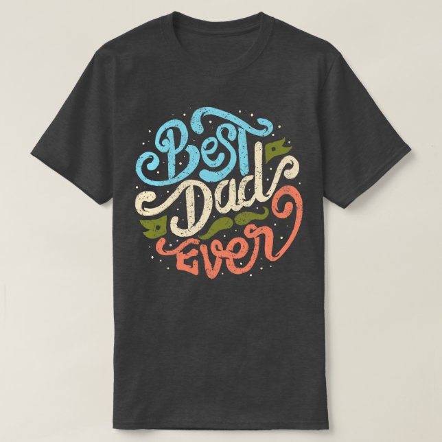 Bester Vater je T-Shirt (Design vorne)