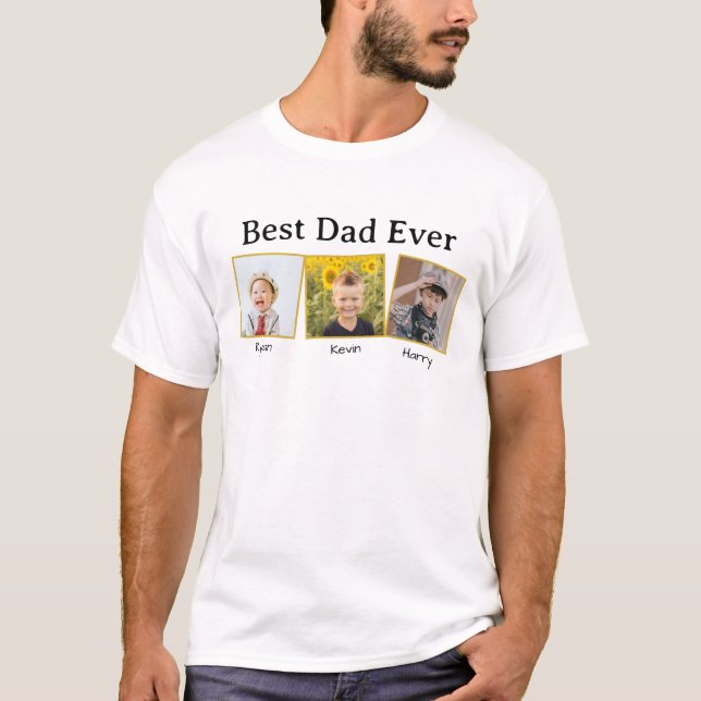Bester Vater je T-Shirt (Vorderseite)