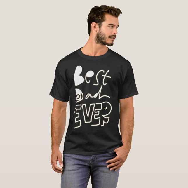 Bester Vater je T-Shirt (Vorne ganz)