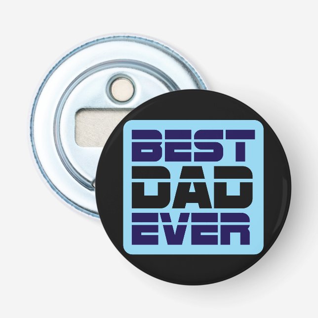 Bester Vater je T - Shirt Flaschenöffner (Vorderseite)