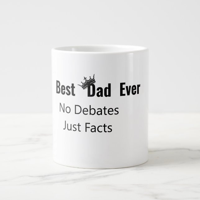 Bester Vater je Tasse - Funny Vatertag Geschenk (Vorderseite)