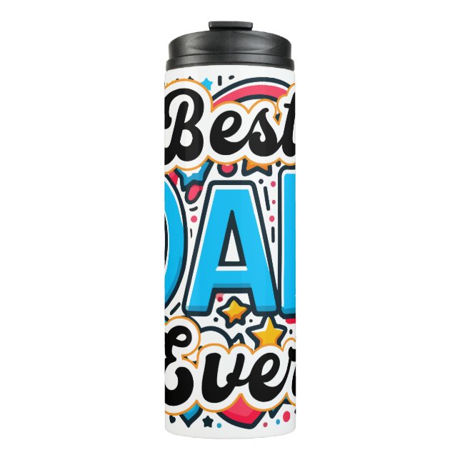 Bester Vater je Thermosbecher (Vorderseite)