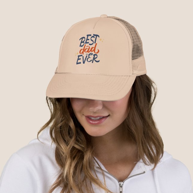 Bester Vater je Trucker Hat Truckerkappe (Beispiel)