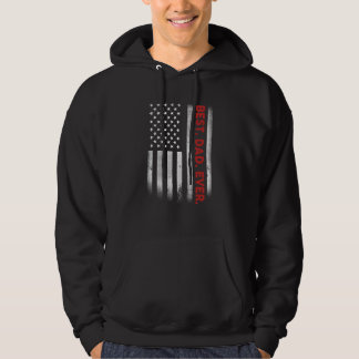 Bester Vater je US-amerikanische Flagge für Vatert Hoodie