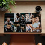 Bester Vater je | Vatertag 8 FotoCollage Schreibtischunterlage<br><div class="desc">Mit unserem Best Daddy Ever Foto Collage Desk Mat verwandeln Sie den Arbeitsbereich Ihres Vaters in eine Galerie von hochgeschätzten Erinnerungen. Dieses besondere, personalisierte Geschenk eignet sich hervorragend zum Vatertag, Geburtstag oder zu jeder Gelegenheit, um die unerschütterliche Liebe und Unterstützung Ihres Vaters zu feiern. Unsere Schreibtischmatte verfügt über ein schlichtes...</div>
