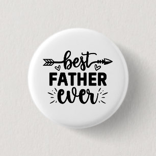 Bester Vater je - Vatertag Button