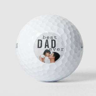 Bester Vater je Vatertag Foto Golfball