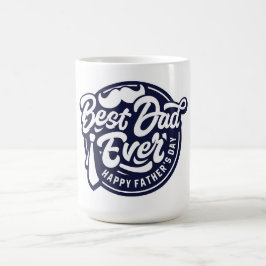 Bester Vater je Vatertag Kaffee Tasse