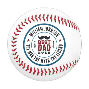 Bester Vater je Vintager Western Land Vatertag Baseball