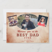 Bester Vater je Wasserfarbe Foto Vater Tag