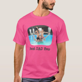 Bester VATER Jeden Upload Ihres horizontalen Fotos T-Shirt