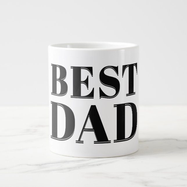 Bester Vater Jumbo-Tasse (Vorderseite)