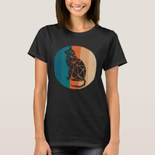 Bester Vater Katze je Katze Daddy Retro Katze Vint T-Shirt