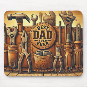 Bester Vater mit Tools/Gürtel Mousepad