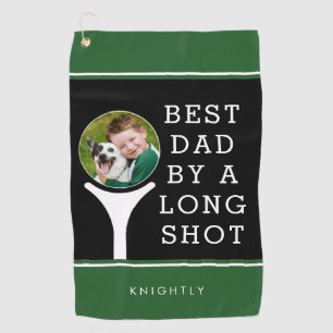 BESTER VATER NACH EINEM LANGEN SHOT Foto Personali Golfhandtuch