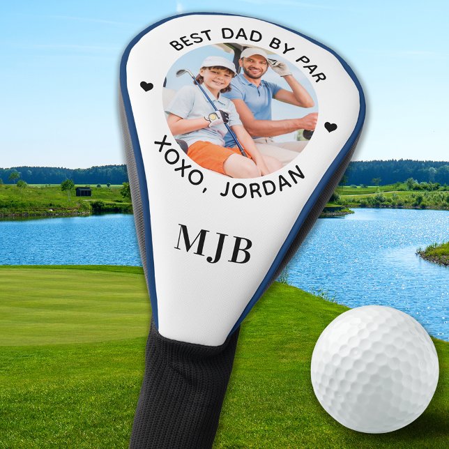 BESTER VATER NACH PAR Benutzerdefiniertes Foto Per Golf Headcover (Von Creator hochgeladen)
