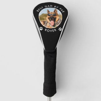 Bester Vater nach Par Custom Dog Foto Golf Headcover
