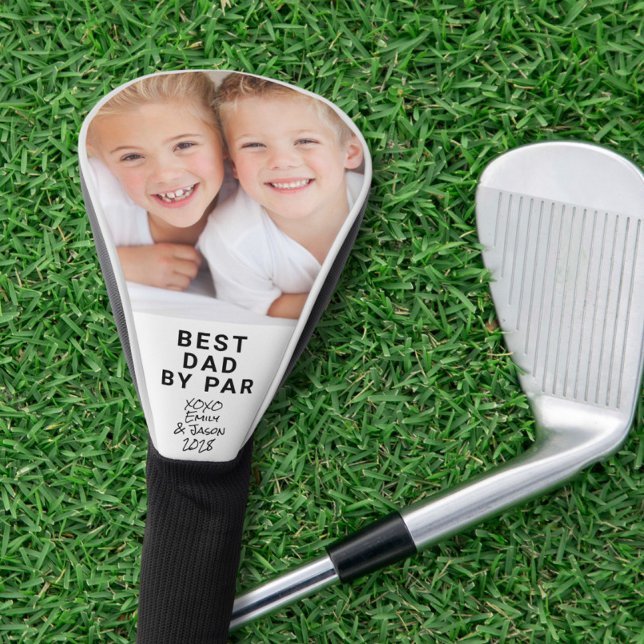 Bester Vater nach Par Foto Golf Headcover (Von Creator hochgeladen)