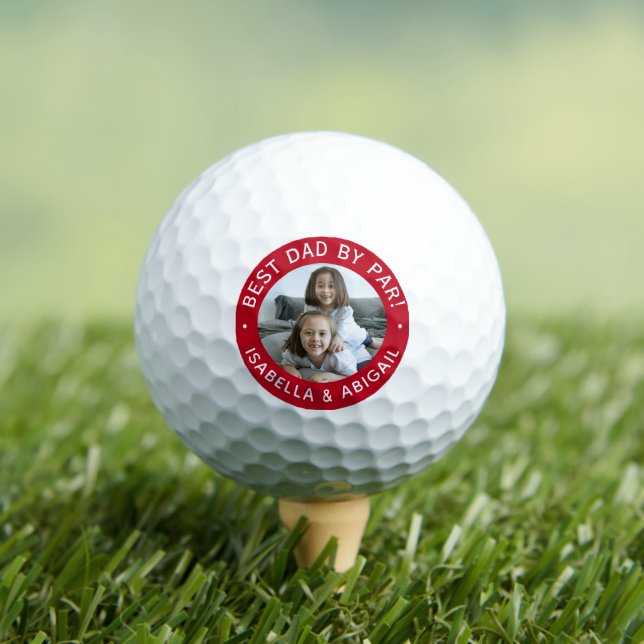 Bester Vater nach Par Foto Golfball (Insitu T-Shirt)