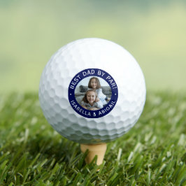 Bester Vater nach Par Foto Golfball