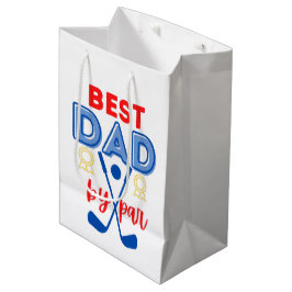 Bester Vater nach Par-Geschenktüte Mittlere Geschenktüte
