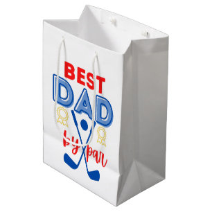 Bester Vater nach Par-Geschenktüte Mittlere Geschenktüte