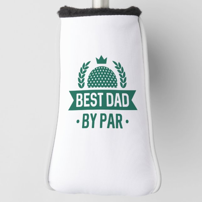 Bester Vater nach Par Golf Headcover (Rotieren 90)