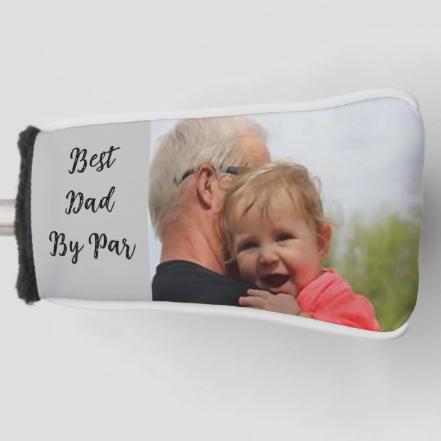 Bester Vater nach Par Golf Headcover (Vorderseite)