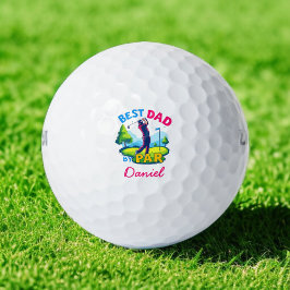 Bester Vater nach Par | Golf Lover Vatertag Golfball