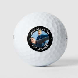 Bester Vater nach Par Individuelle Name Foto Vater Golfball