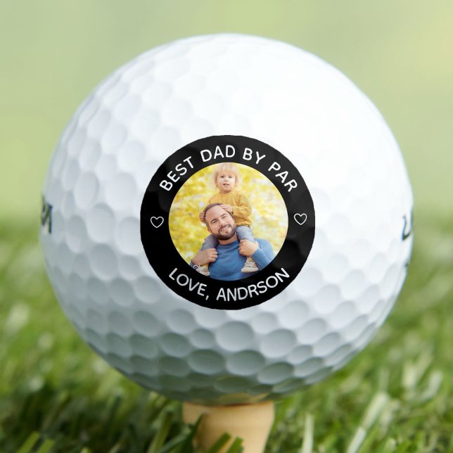 Bester Vater nach Par Individuelle Name Foto Vater Golfball (Von Creator hochgeladen)