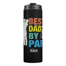 Bester Vater nach Par Individuelle Name Vatertag Thermosbecher