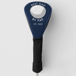 Bester Vater nach Par Minimalistisch Custom Golf Headcover