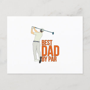 Bester Vater nach Par Postkarte