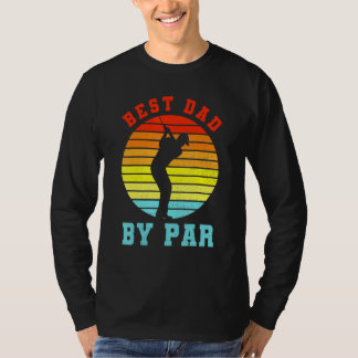 Bester Vater nach Par präsent für Golfer Daddy auf T-Shirt