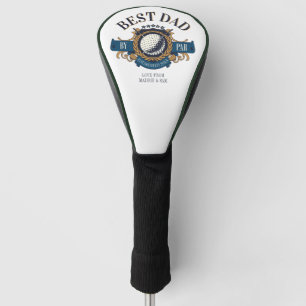 Bester Vater nach Par Siegel Elegante Custom Golf Headcover