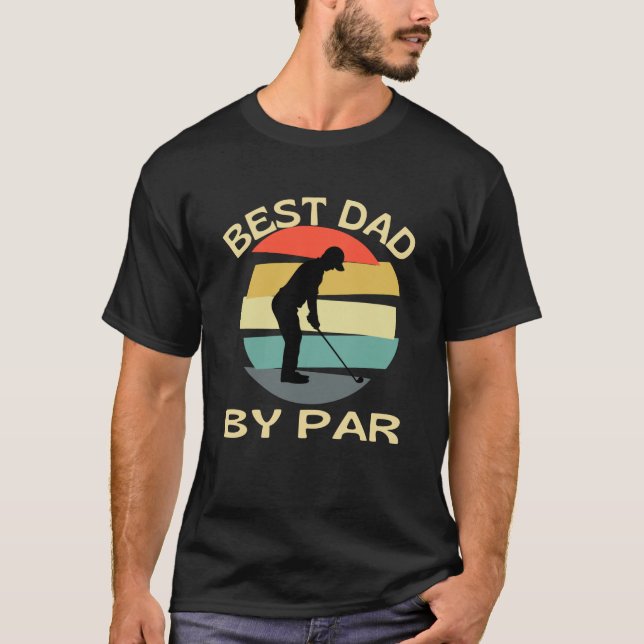Bester Vater nach Par T-Shirt (Vorderseite)