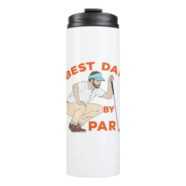 Bester Vater nach Par Thermosbecher (Vorderseite)