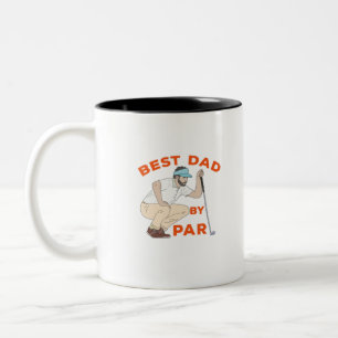 Bester Vater nach Par Zweifarbige Tasse