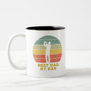 Bester Vater nach Par Zweifarbige Tasse